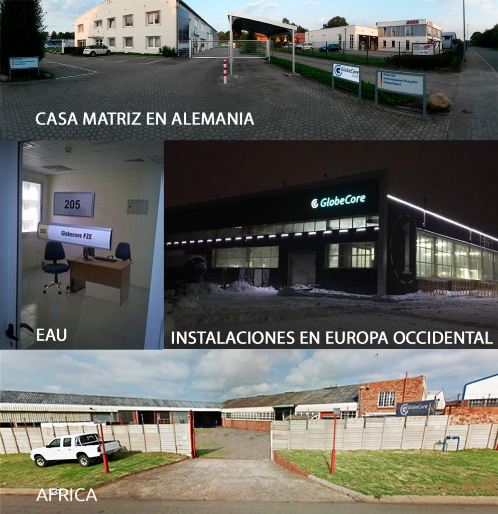 GlobeCore offices